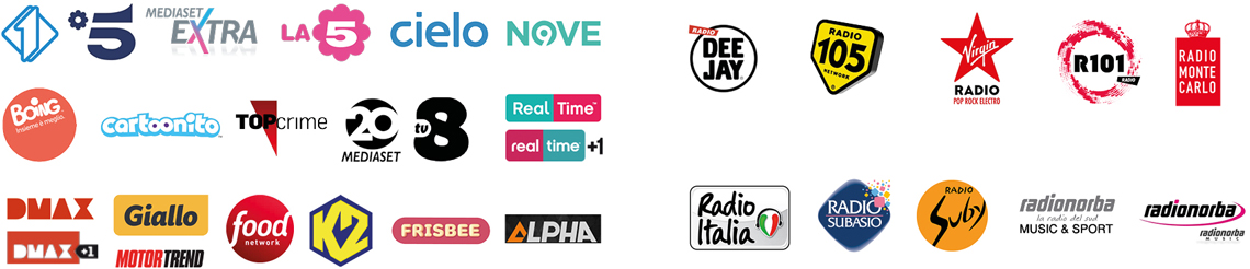 Loghi emittenti televisive